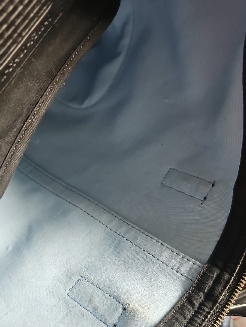 Coach Black Tan Signature Canvas Shoulder Bag Hand Large Size Leather Purse - Picture 10 of 12